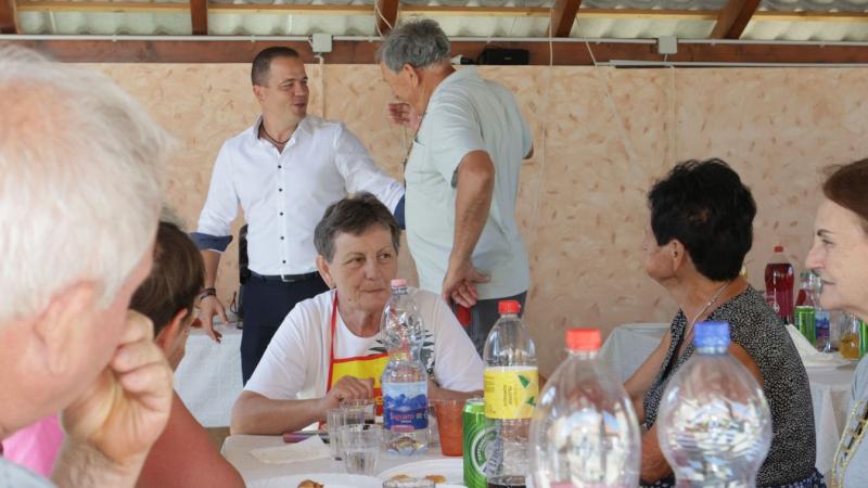 Zimányban közösen ünnepelték az elkészült fejlesztések sikerét.